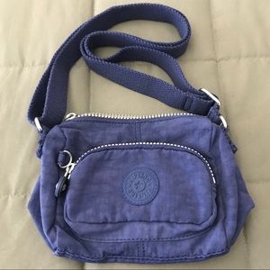 Kipling Navy Tedros Mini Crossbody Bag